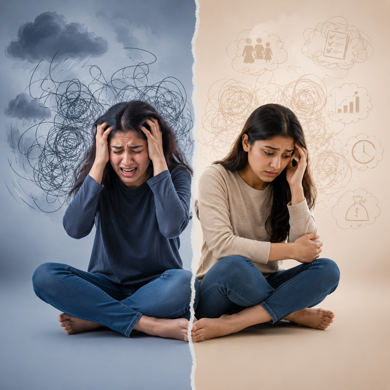 Panic vs GAD